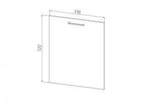 П 60 Комплект для посудомоечной машины 600 мм (цоколь + фасад) ЛДСП в Нижнем Тагиле - nizhnij-tagil.magazin-mebel74.ru | фото