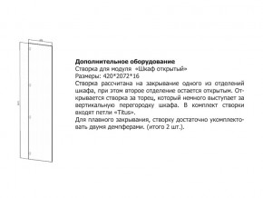 Створка для Шкаф открытый в Нижнем Тагиле - nizhnij-tagil.magazin-mebel74.ru | фото