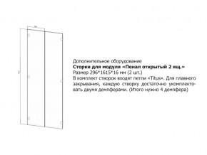 Створки для Пенал открытый в Нижнем Тагиле - nizhnij-tagil.magazin-mebel74.ru | фото